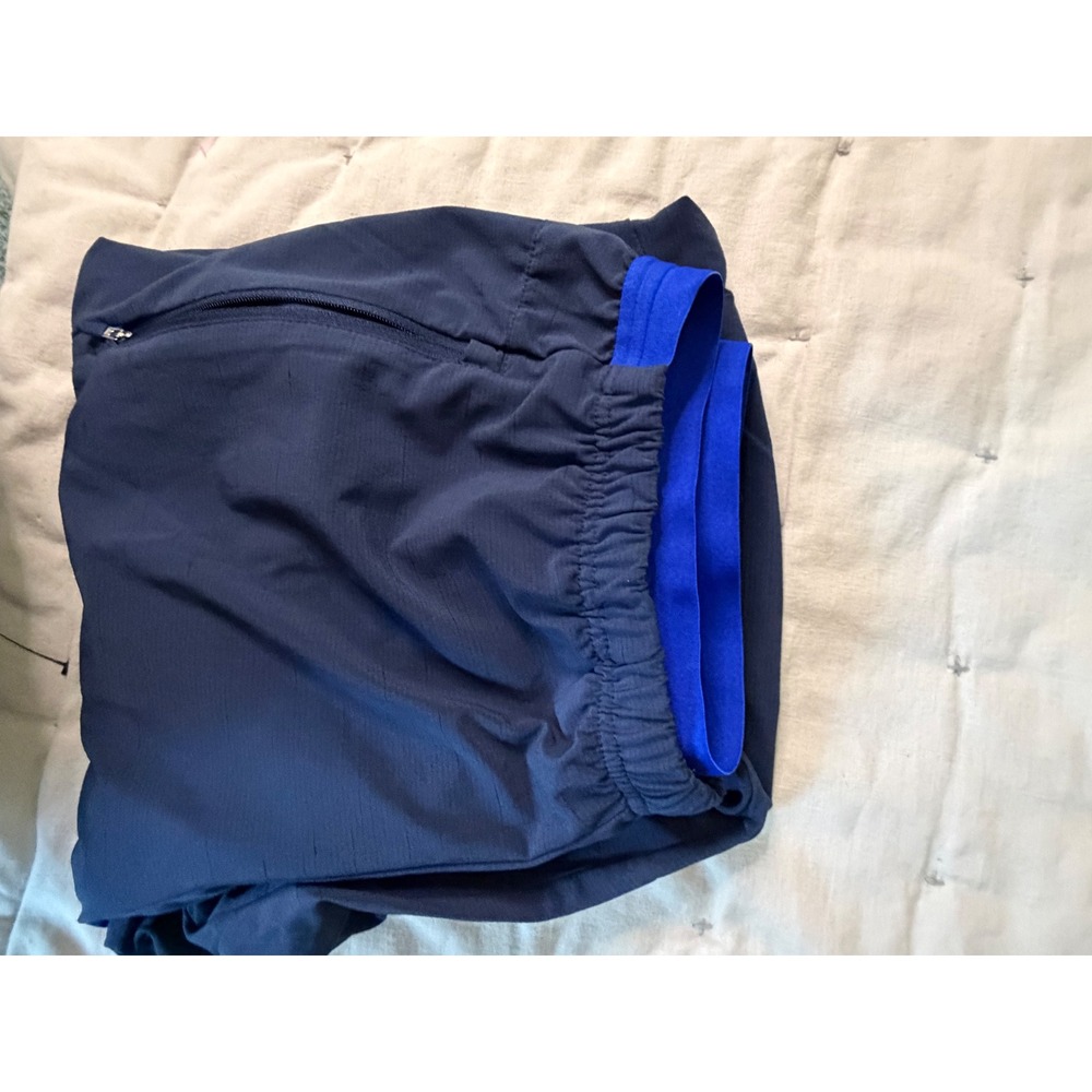 Nike Dri-Fit Running Pants Men L Navy Blue Athleisure Sports Gorpcore Stretch‎ - Picture 12 of 13